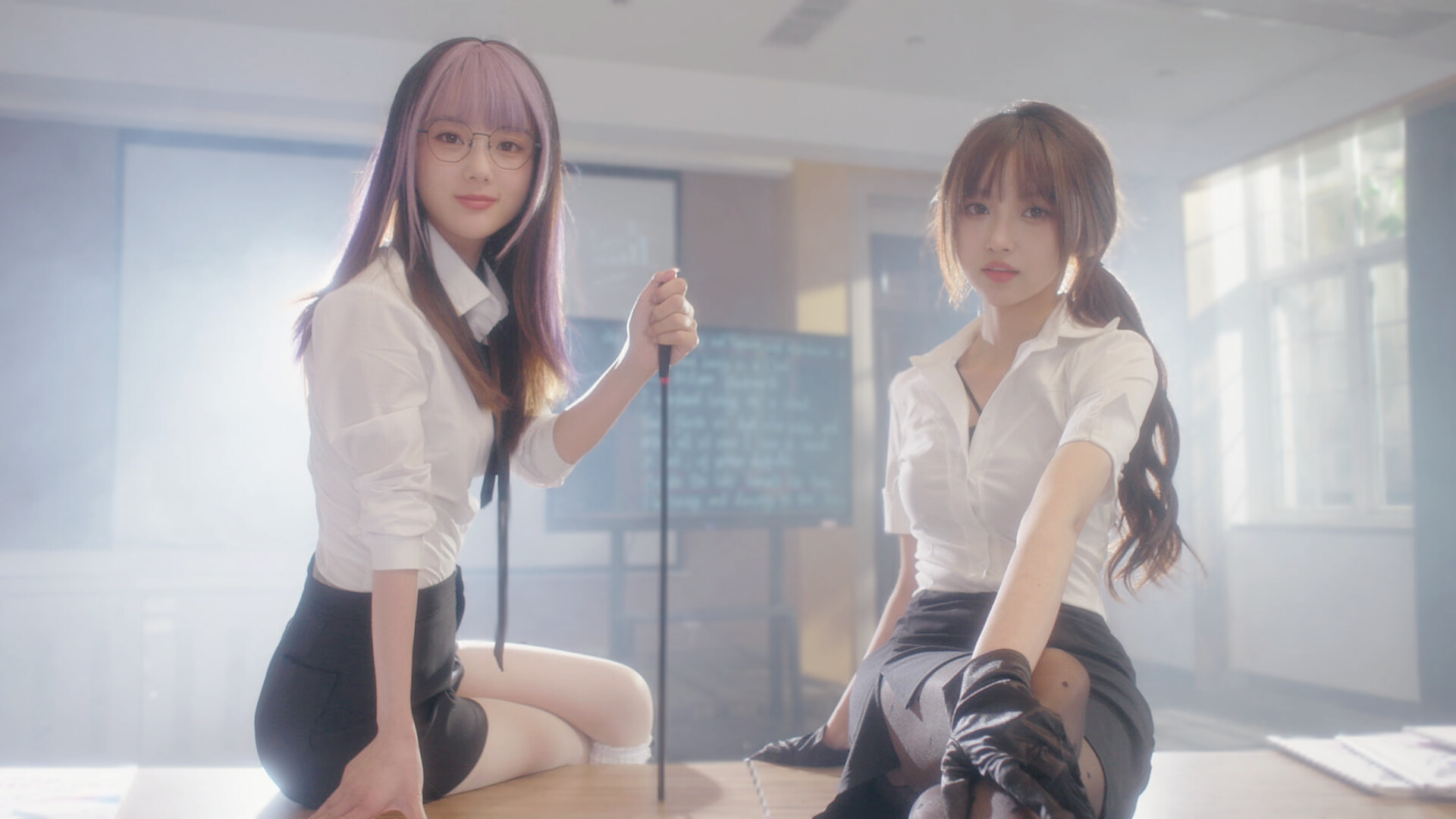 图片[8]-w2151 美女，请别影响我学习 Steam官方中文  真人SLG-ACG游戏网