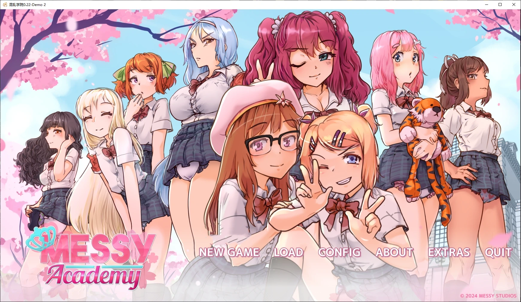 混乱学院0.22-Demo 2 AI汉化版【PC+安卓/2.5G/更新】-ACG游戏网