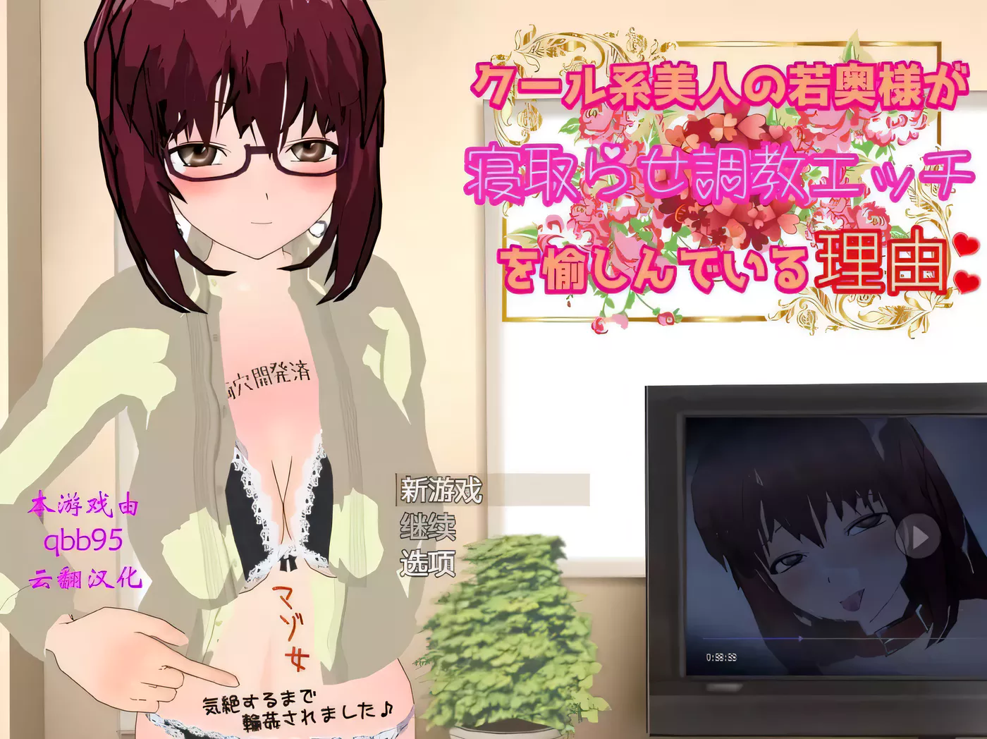 【RPG/汉化/NTR】冷酷的美人妻让人NTR并享受调教的理由！汉化版+CG【800M】-ACG游戏网