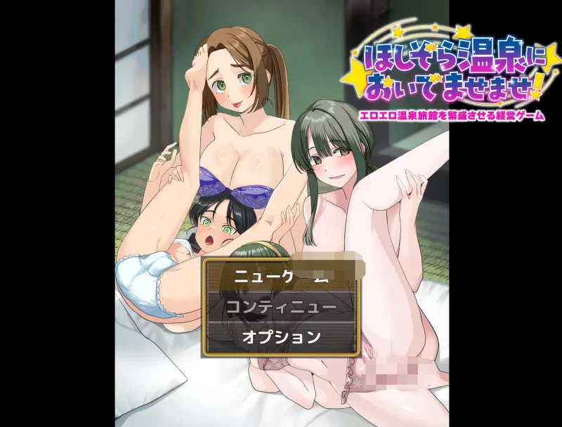 [PC游戏] T16403 让色情温泉旅馆生意兴隆的经营游戏 欢迎来到星空温泉！ 云翻汉化版 [新作/314.2M]-ACG游戏网