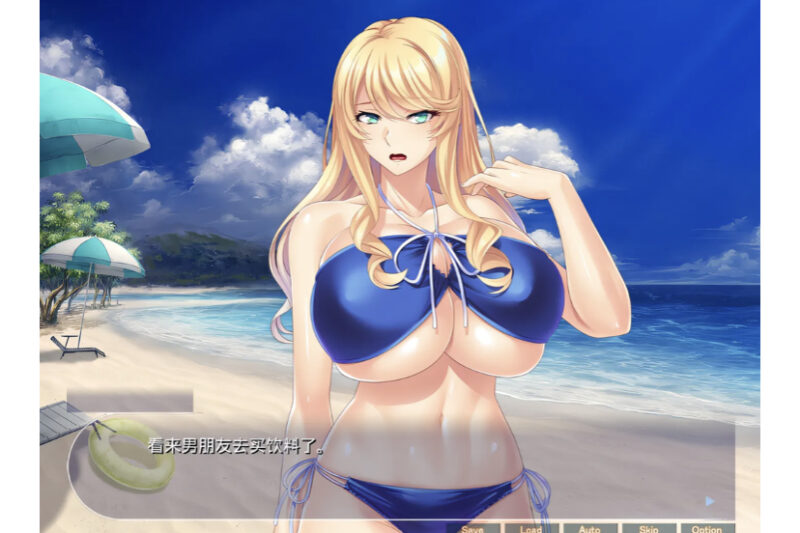 图片[2]-[PC游戏] T16339 在海滩上对穿着泳衣的金发巨乳女高中生进行大胆搭讪～ 云翻汉化版 [新作/285.9M]-ACG游戏网